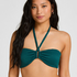 G&oacute;ra od Bikini Bandeau St Kitts, Zielony