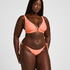 Triangle Bikini Top Luxe, Pomarańczowy