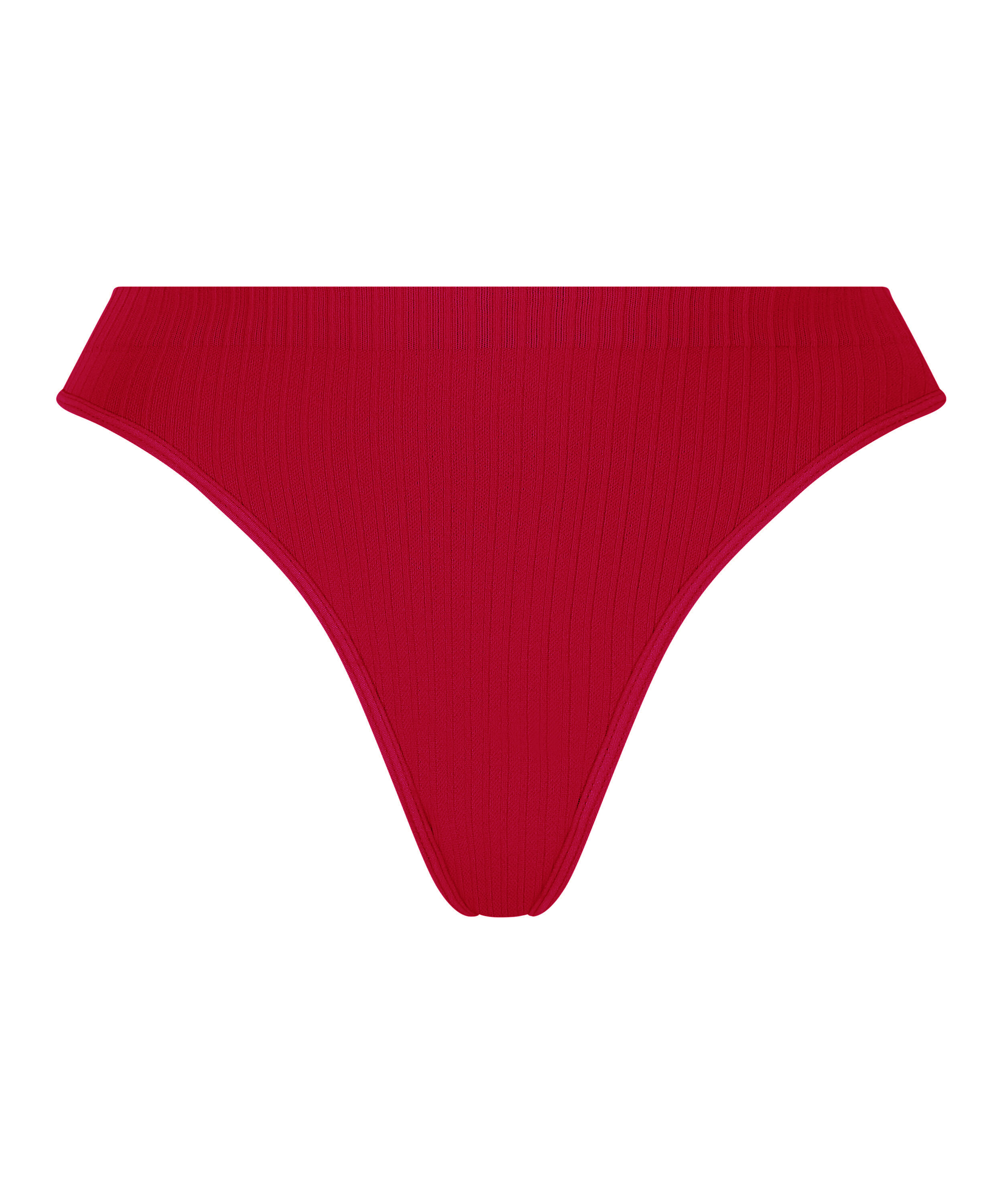 Wysoko wycięte stringi Dianne, Czerwony