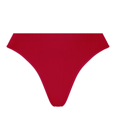 Wysoko wycięte stringi Dianne, Czerwony