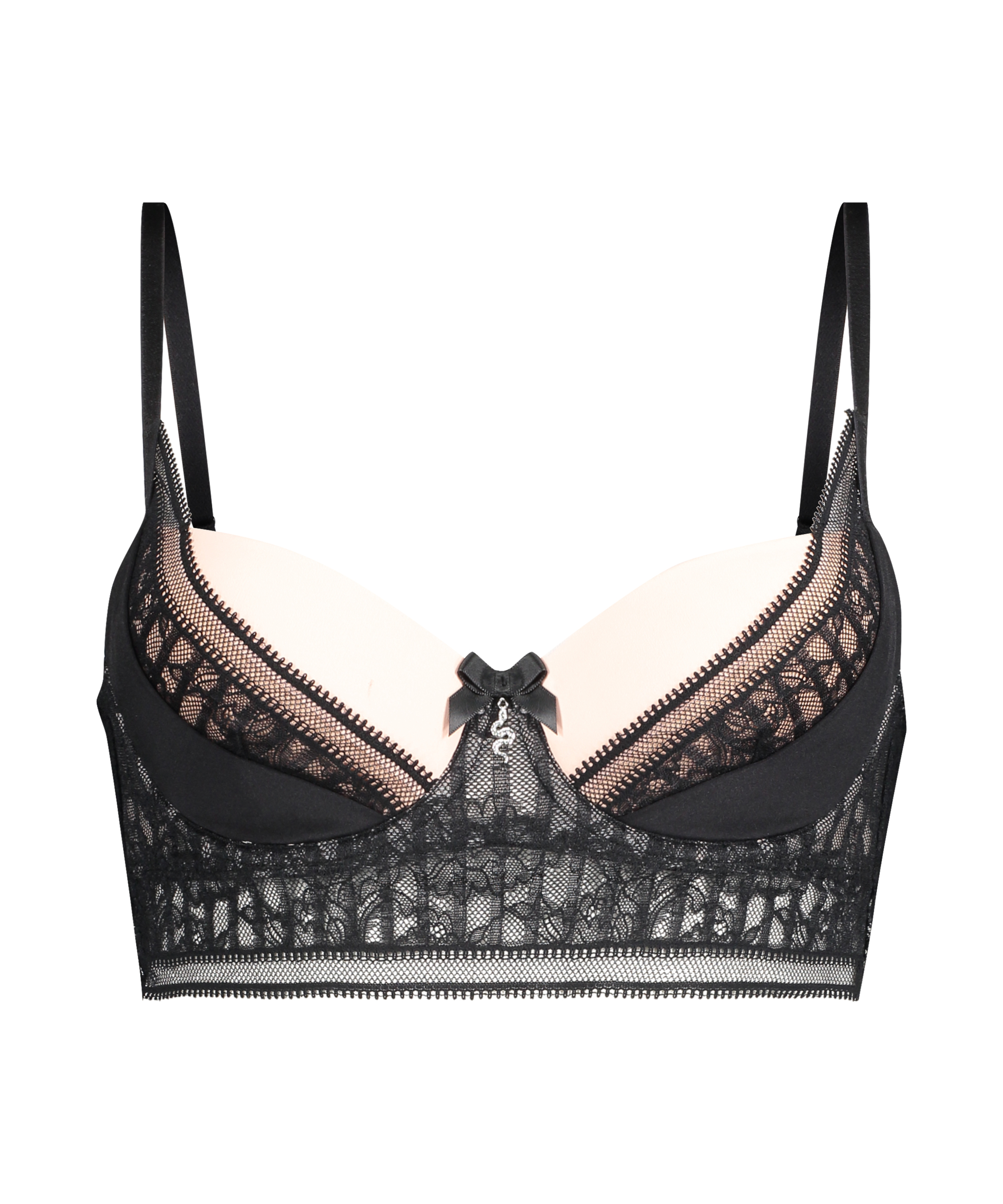 Evita padded underwired bra I AM Danielle, Czarny, main