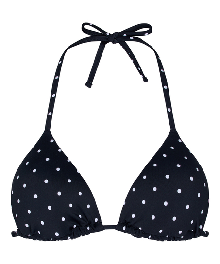 Bardolino Tr&oacute;jkątny Top Bikini, Czarny