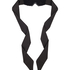 Blindfold Private lace, Czarny
