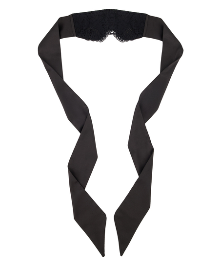 Blindfold Private lace, Czarny