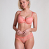 Brazyliany V-shape Mesh, Pomarańczowy