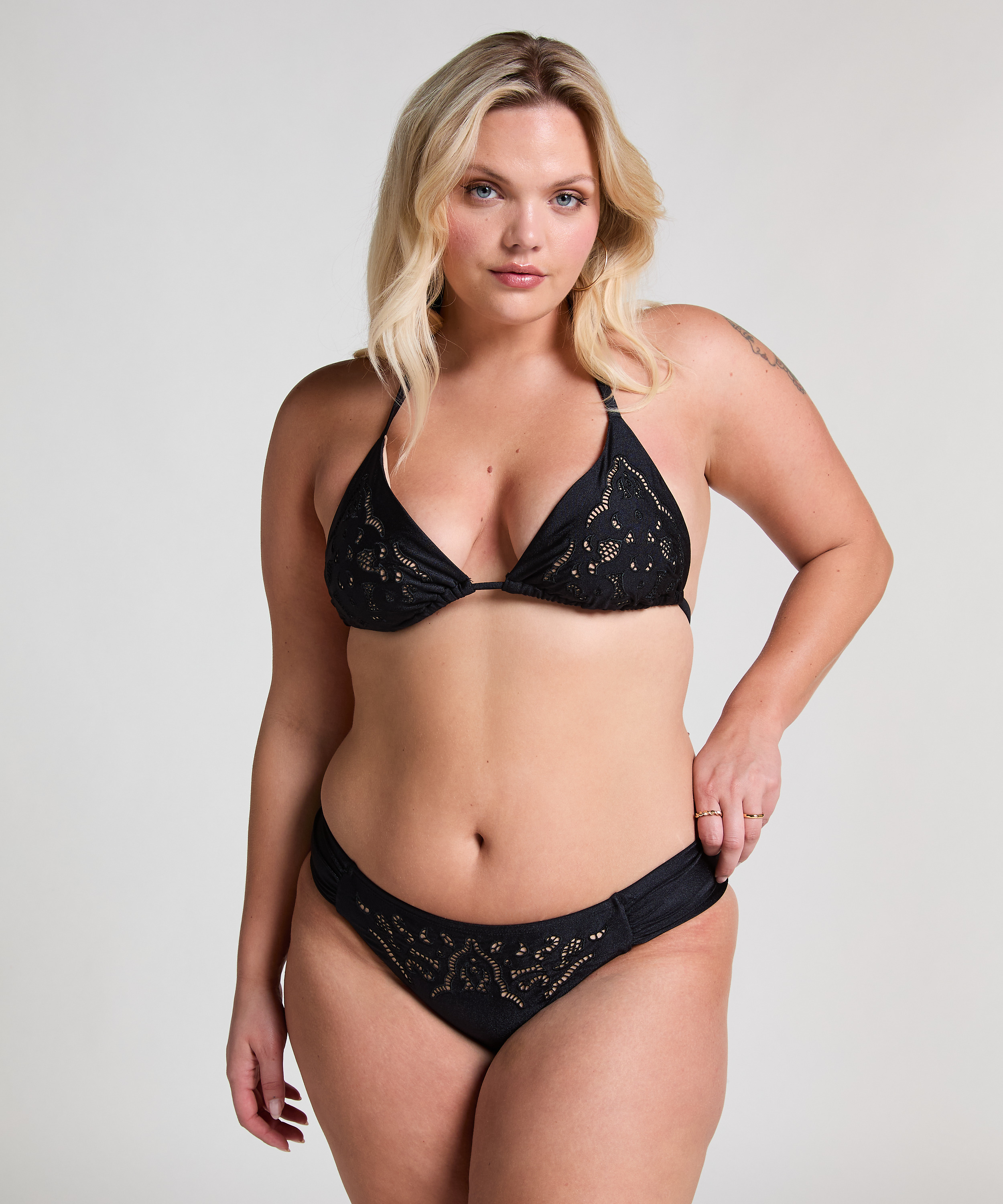 Figi od bikini Boho Rio, Czarny, main