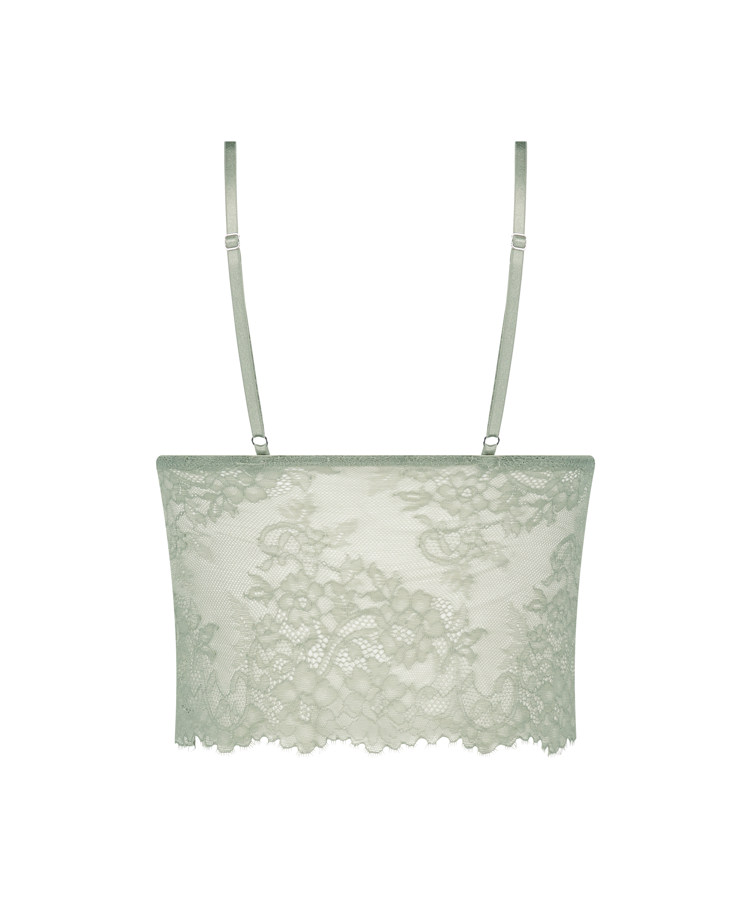 Biustonosz bralette z przedłużonym stanem Bailey, Zielony, main