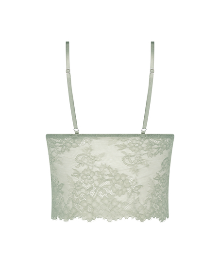 Biustonosz bralette z przedłużonym stanem Bailey, Zielony