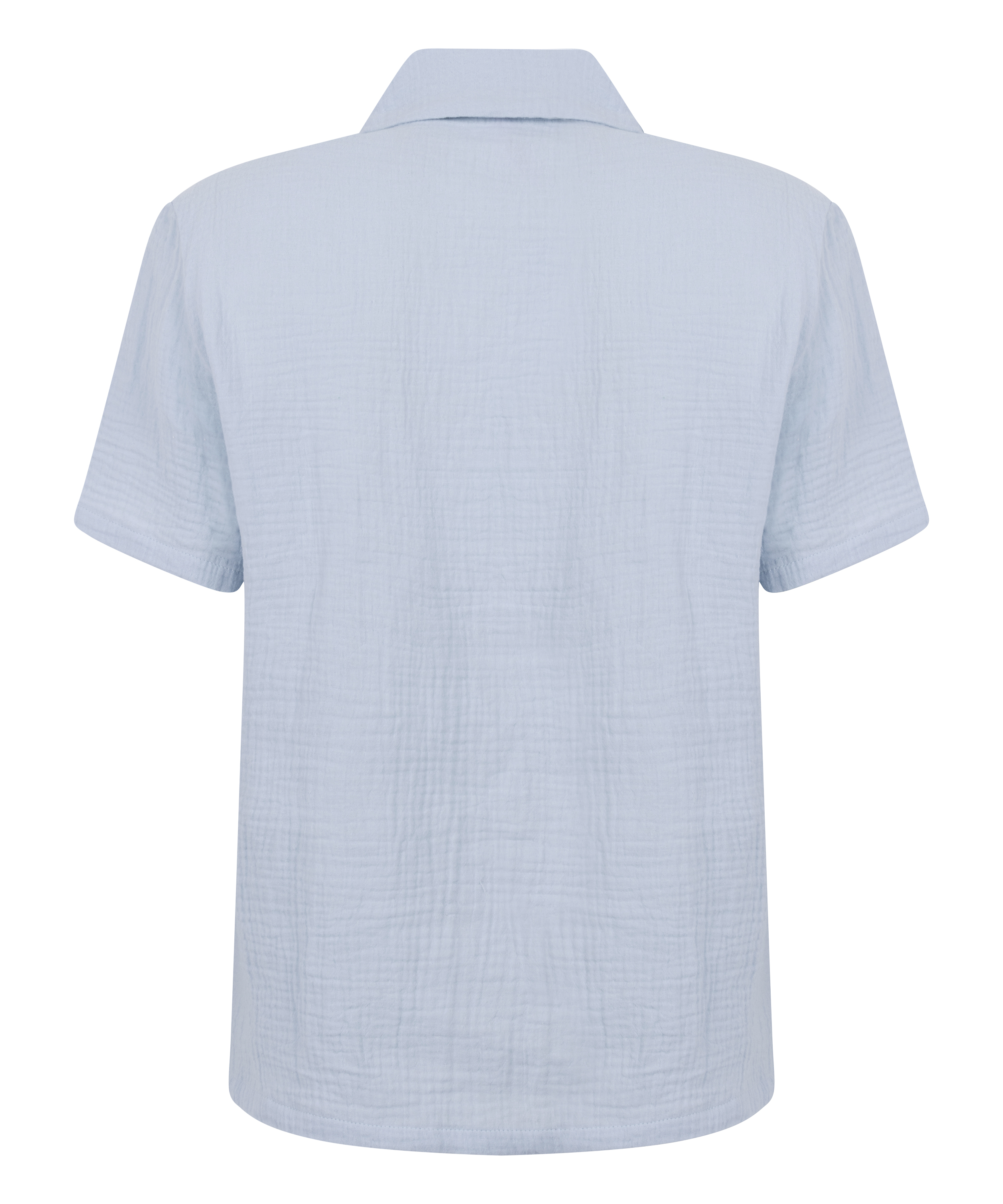 Muślinowa narzutka, Niebieski, main