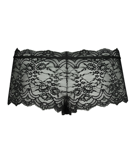 Bokserki Curvy May, Czarny