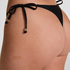 Stringi Bikini Luxe, Czarny