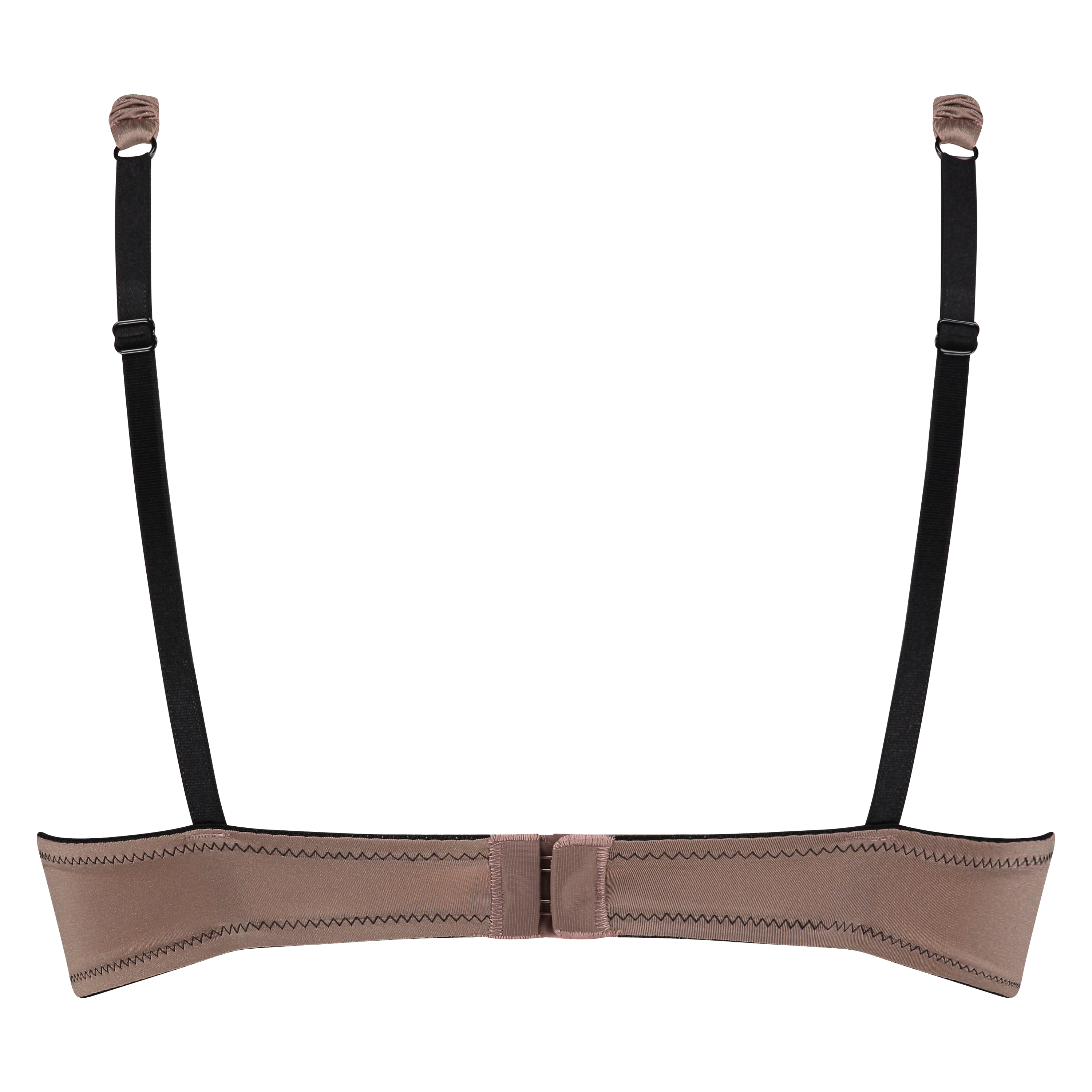 Padded underwired push-up bra Giselle, Brązowy, main