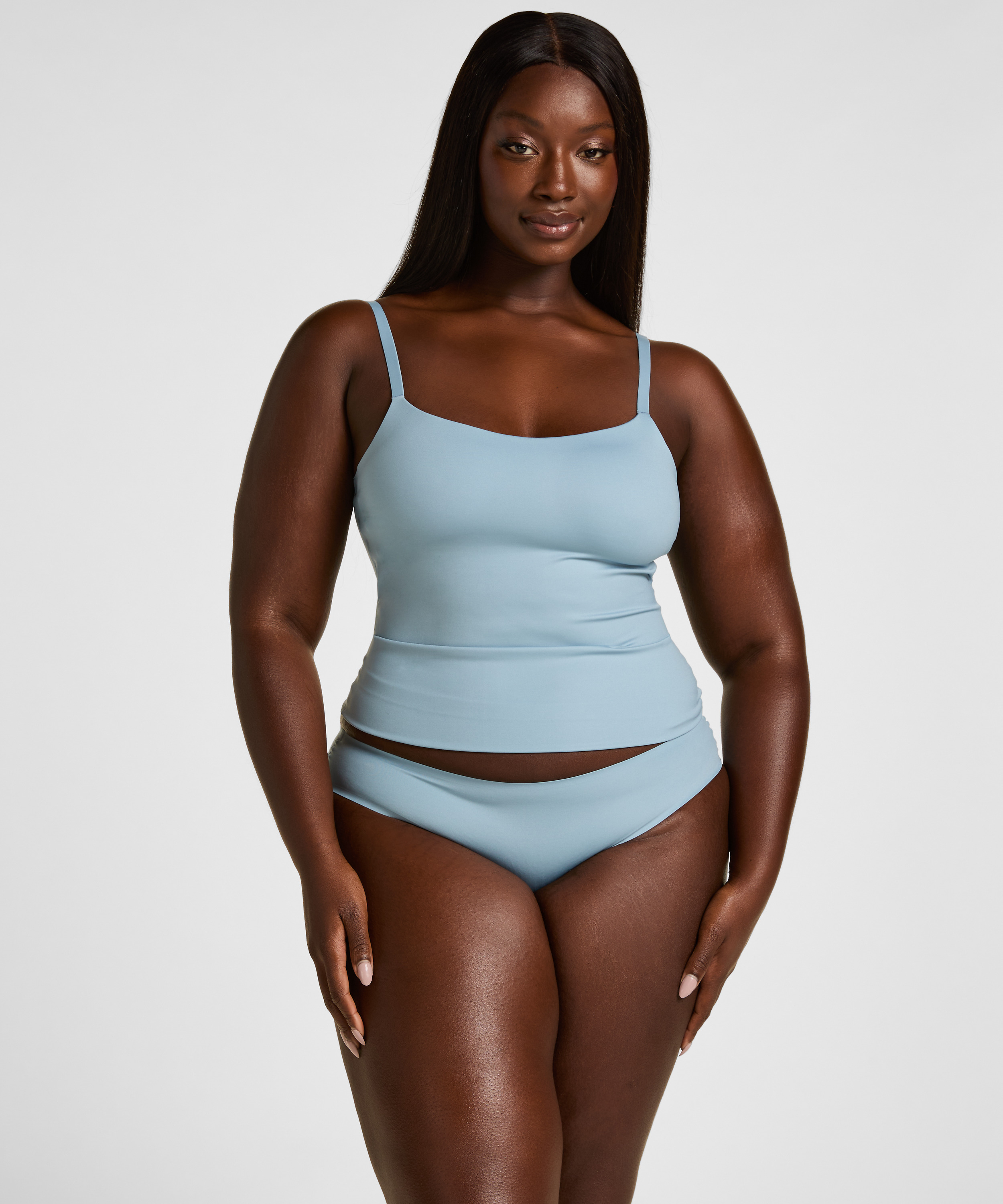Super Comfort Top, Niebieski, main