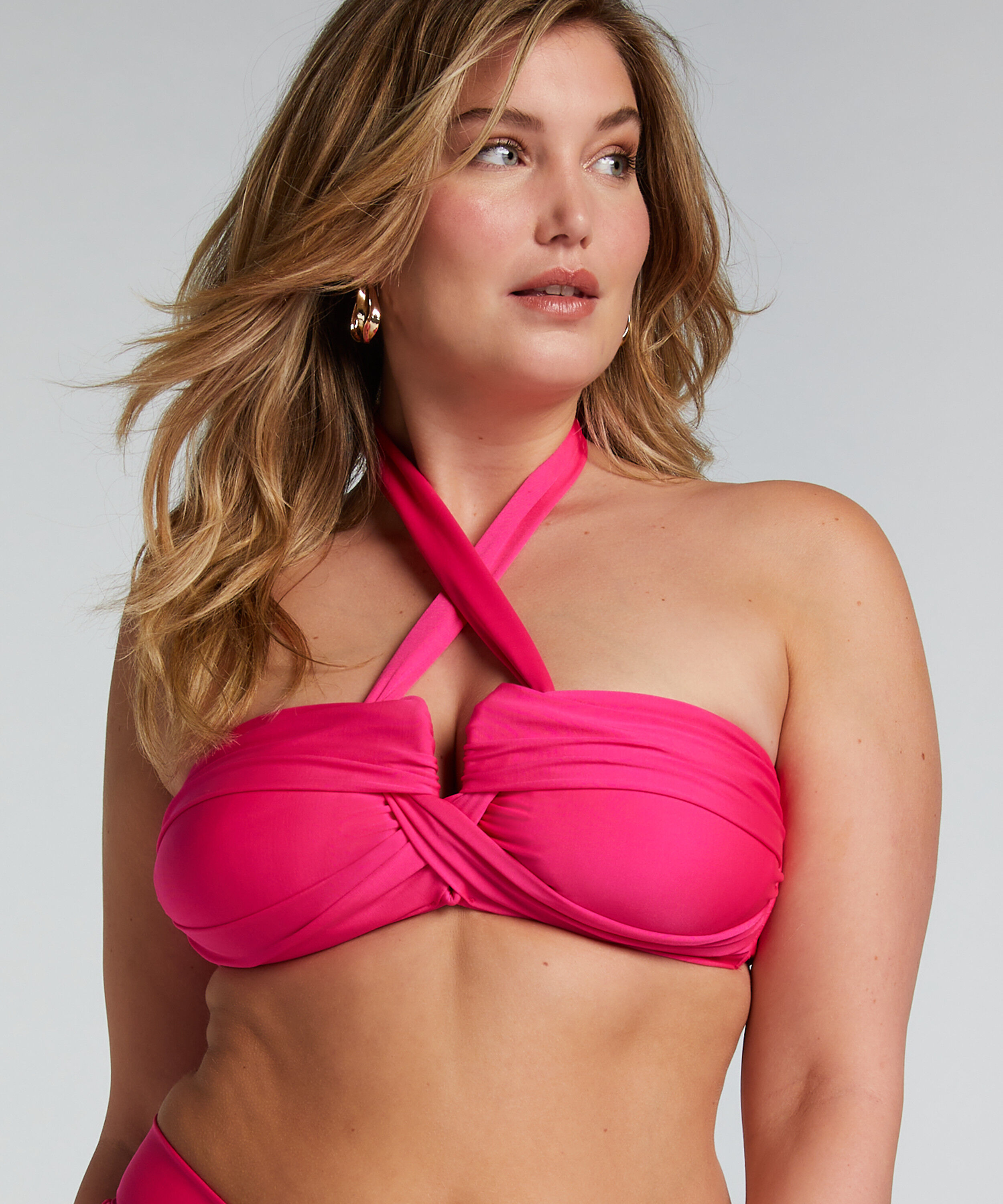 Kr&oacute;tka g&oacute;ra od bikini Naples, R&oacute;żowy