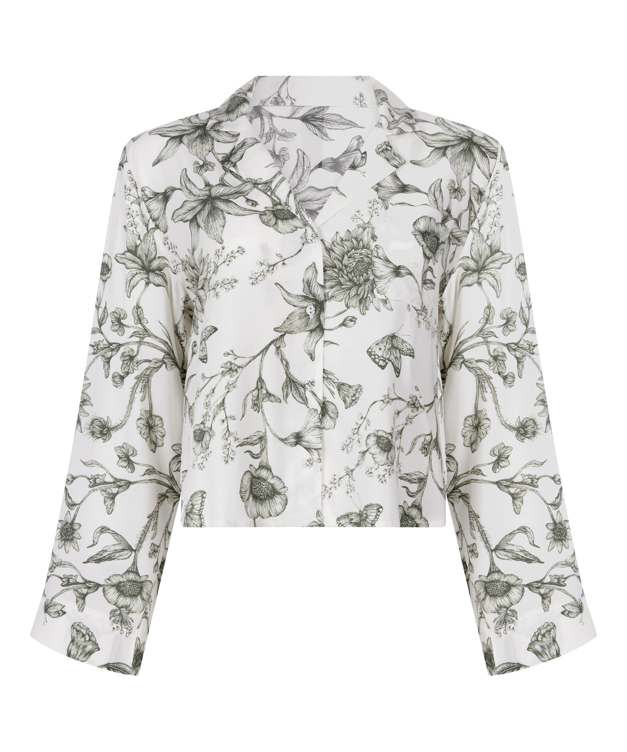 Top piżamowy Storylover, Biały