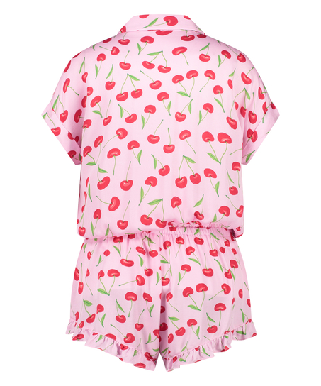 Onesie Teddy Cherry, R&oacute;żowy
