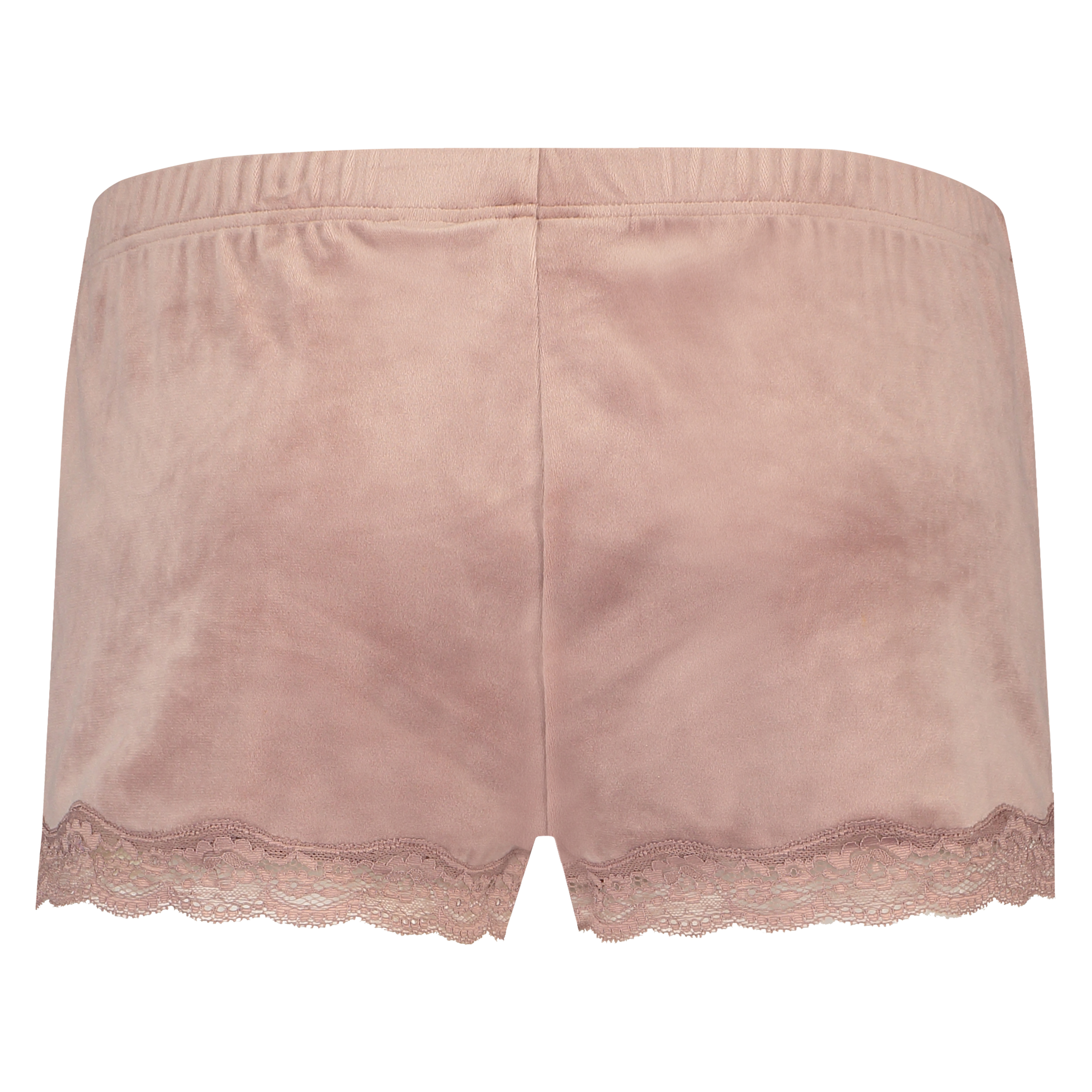 Szorty z aksamitnej koronki, R&oacute;żowy, main