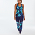 HKMX High waisted sport legging print level 2, Niebieski