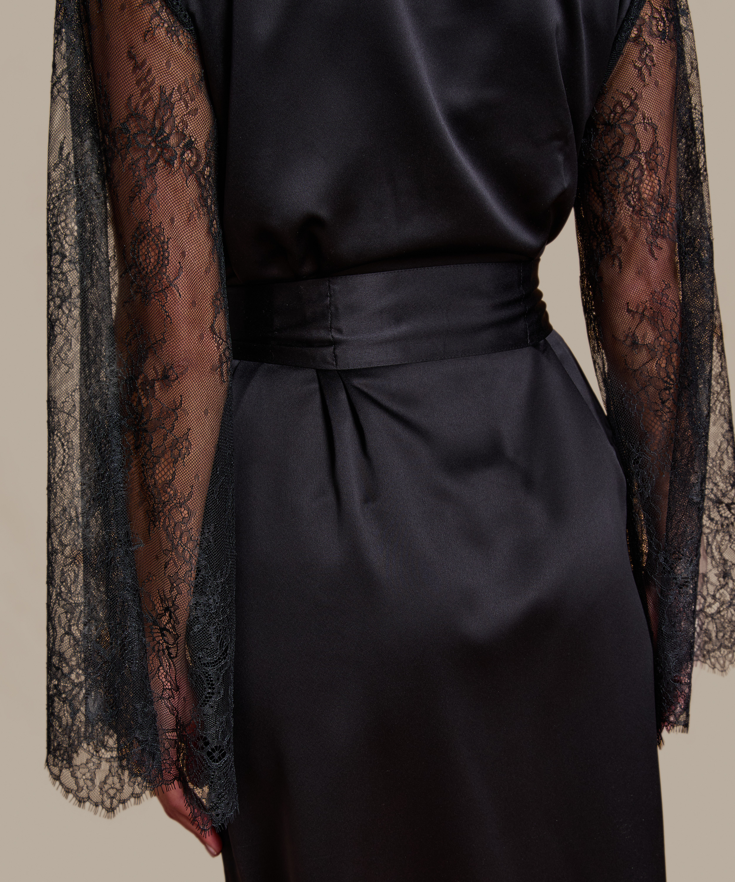 Kimono Camille, Czarny, main