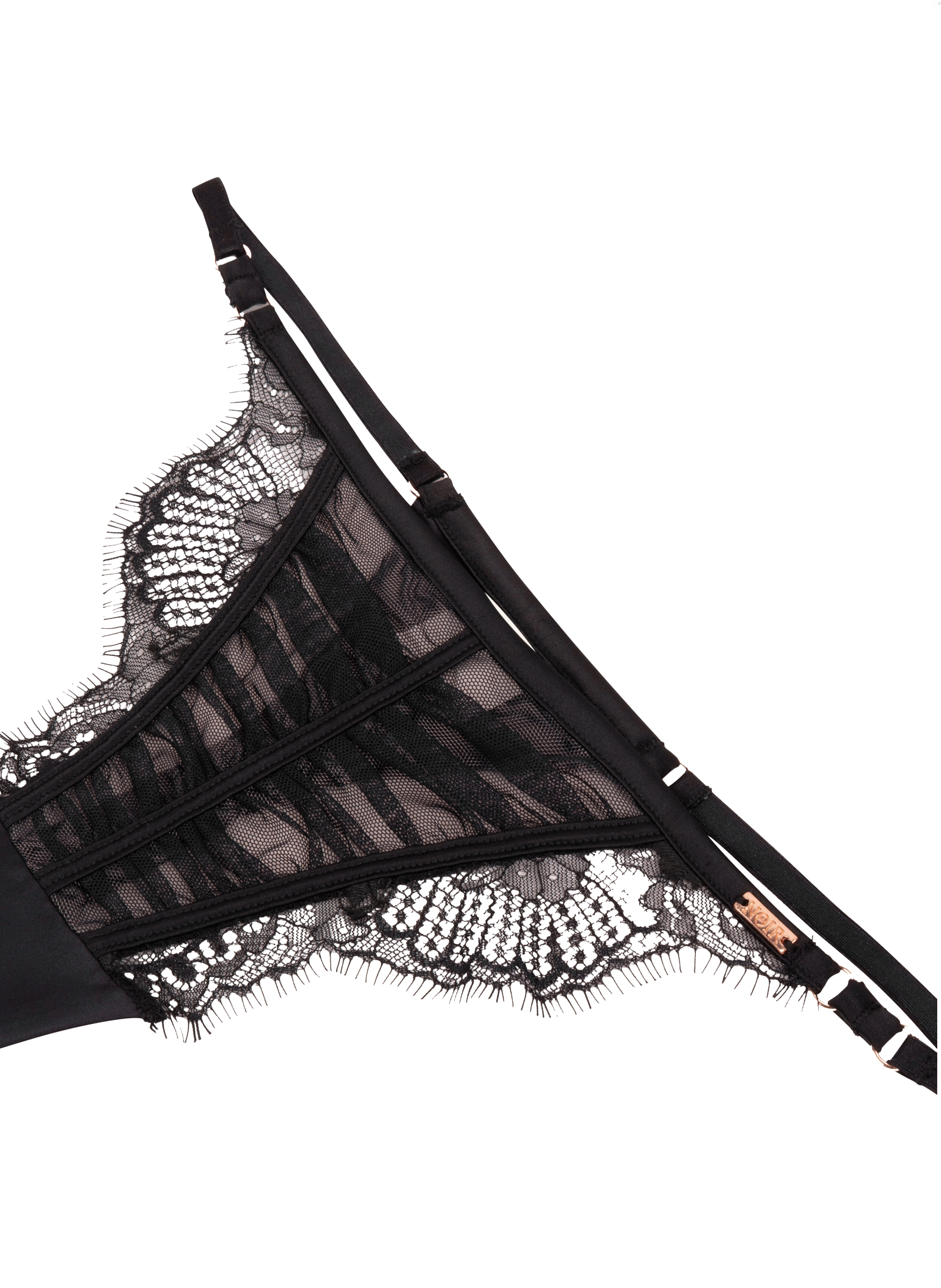 Majtki tanga Cynthia, Czarny, main