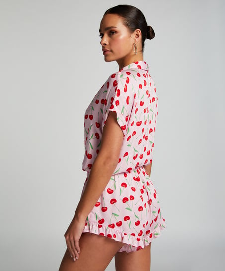 Onesie Teddy Cherry, R&oacute;żowy