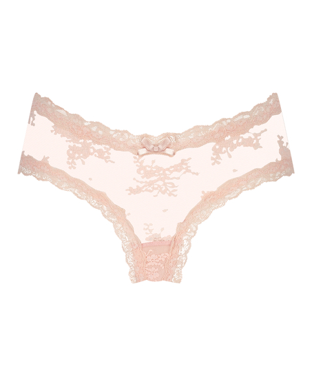 Brazyliany V-shape Mesh, R&oacute;żowy