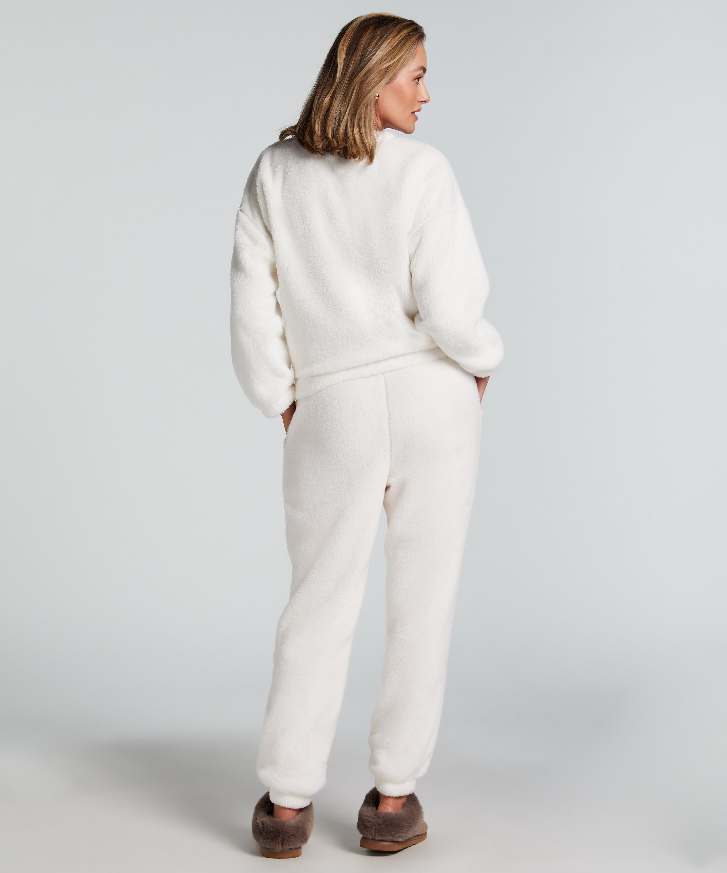 Top Snuggle Fleece, Szary, main