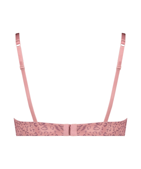 Usztywniony biustonosz push-up z fiszbinami Giselle, Fioletowy