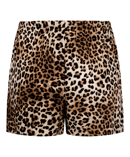 Szorty Piżamowe, Czarny