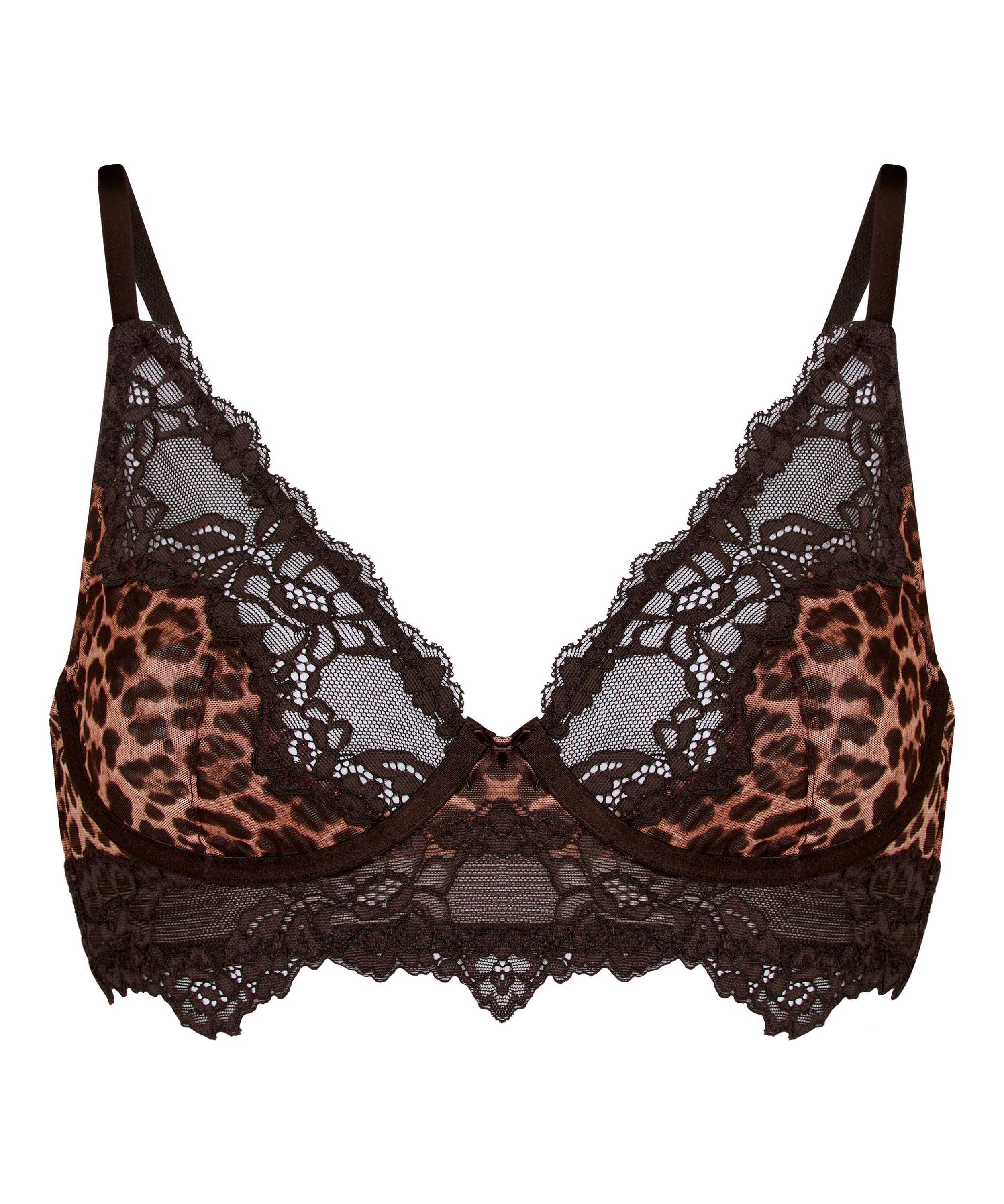 Bralette Ingrid, Czarny, main