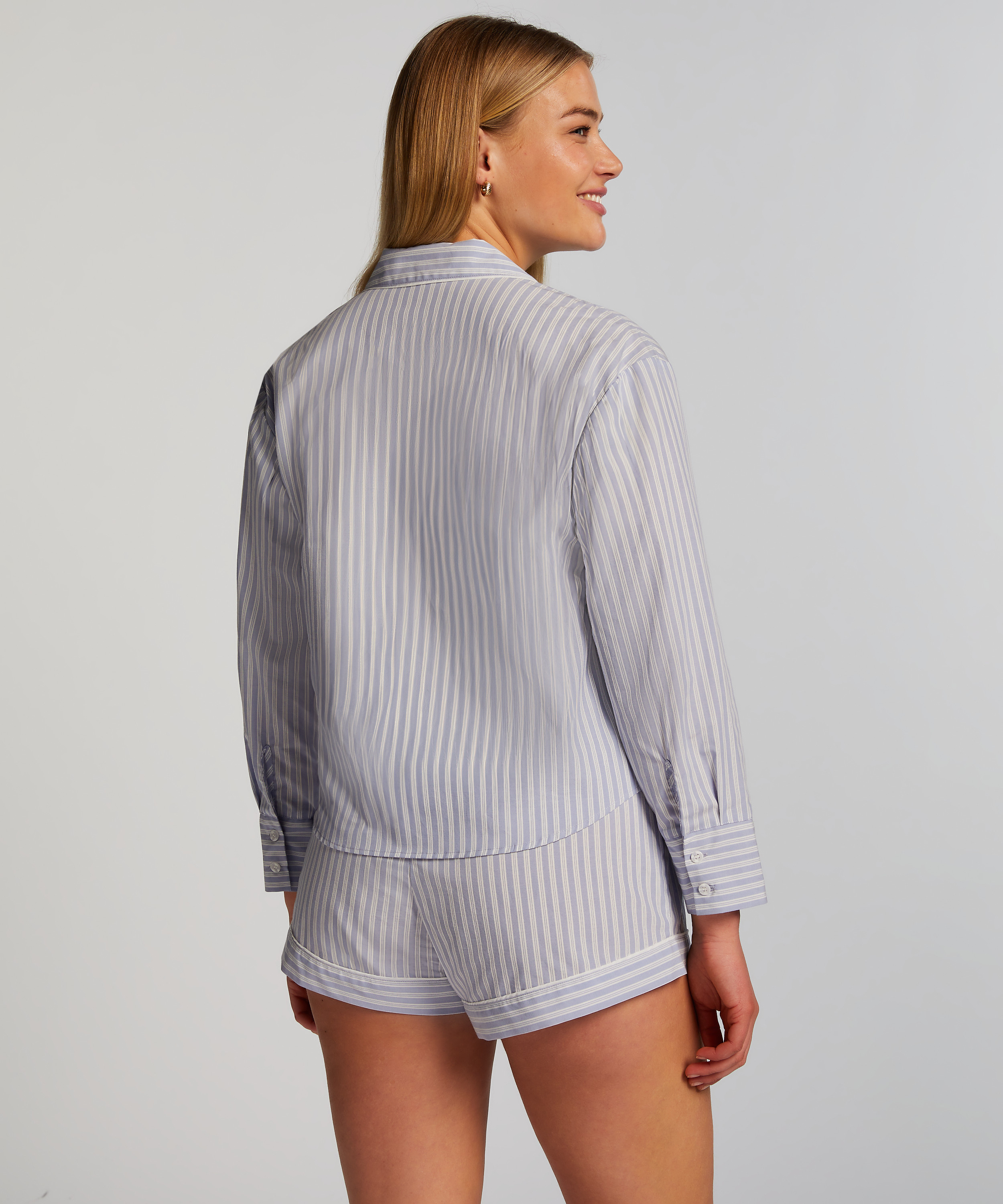 Bawełniane spodenki, Niebieski, main