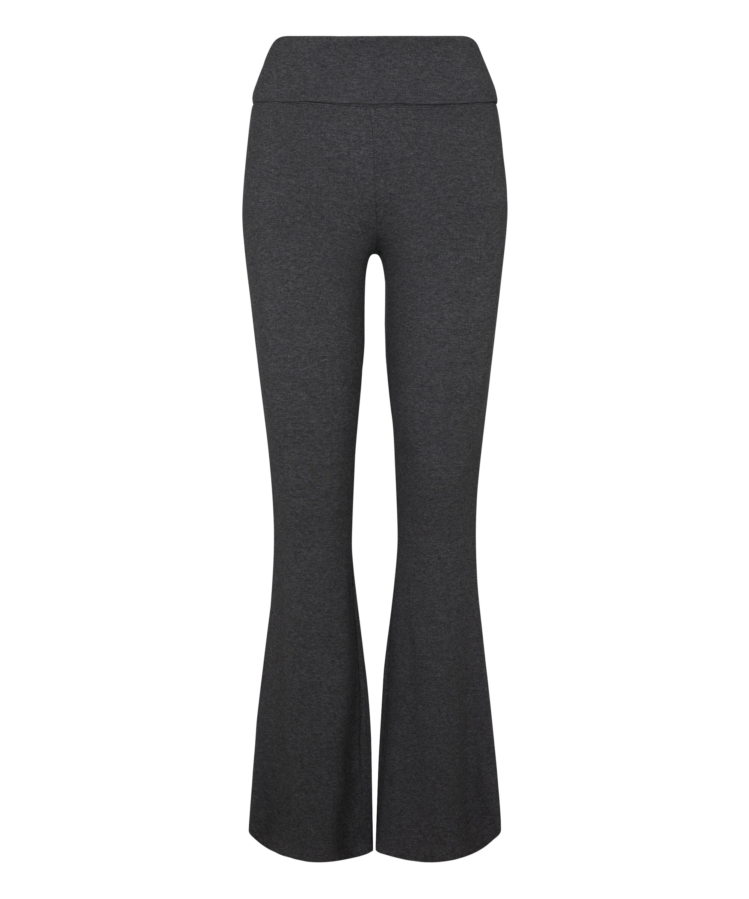 Flared Lounge Pants, Szary