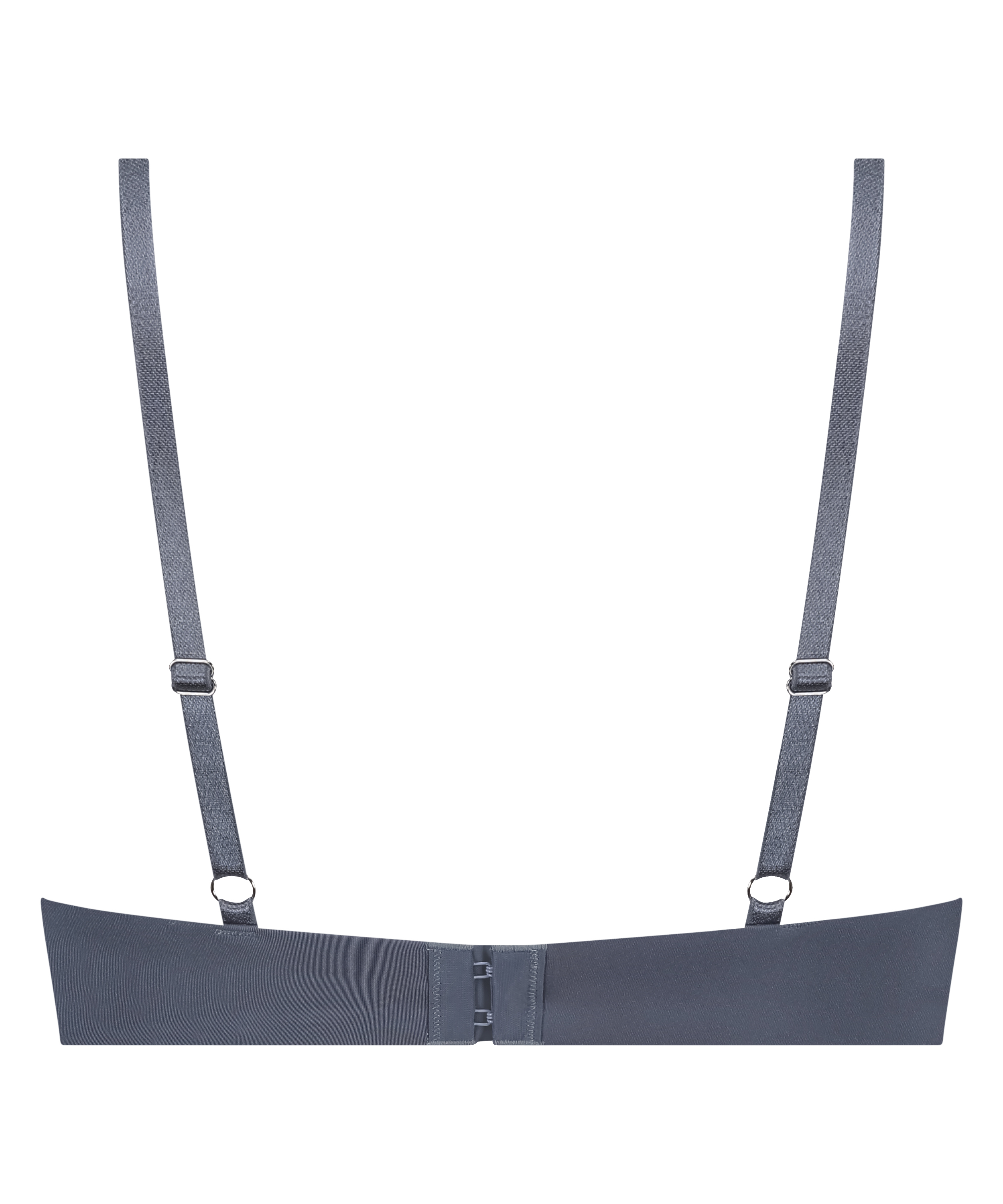 Usztywniany długoszczelny push-up z fiszbinami Lea, Szary, main