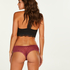Brazyliany V-shape Mesh, Czerwony