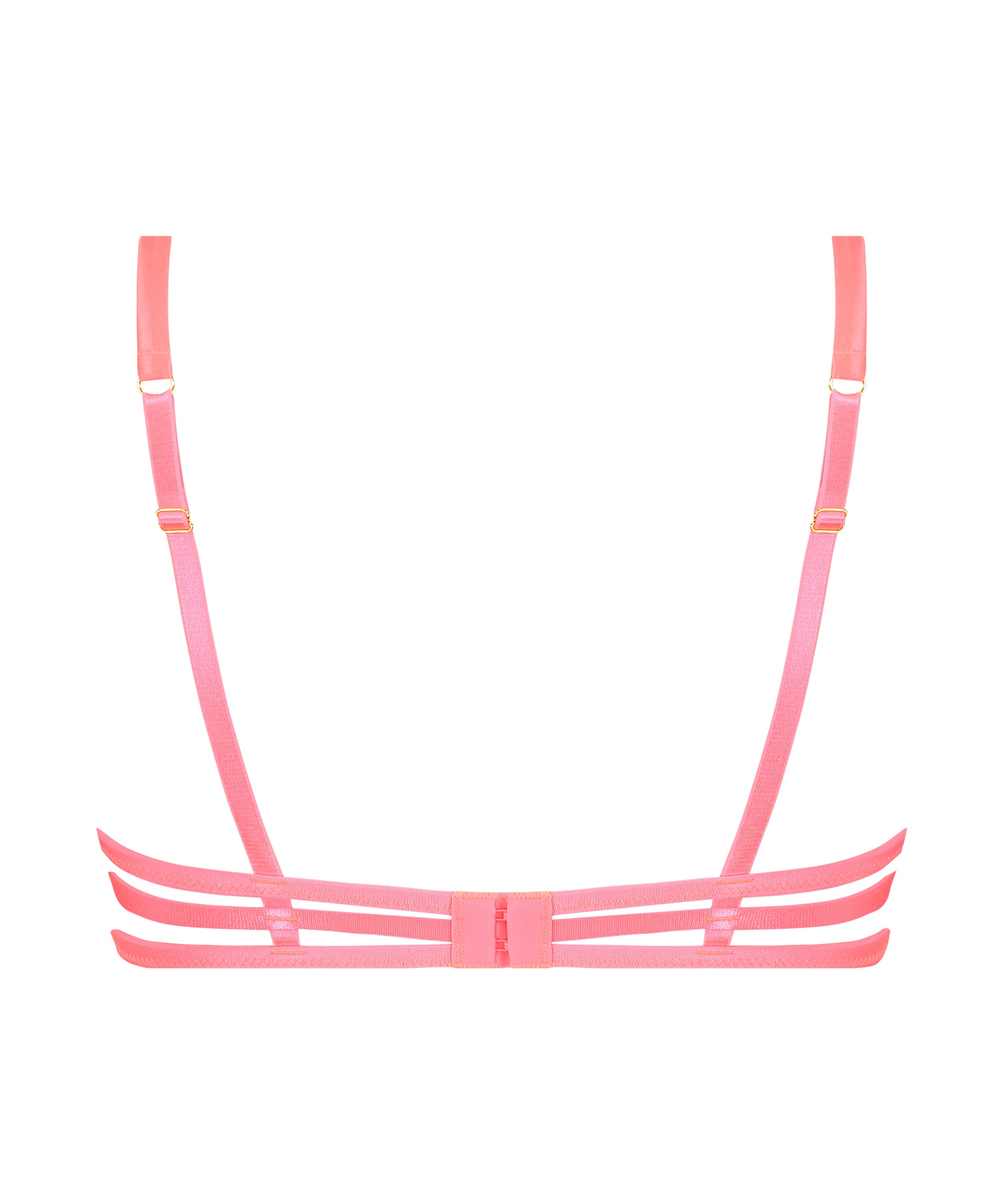 Alexandra biustonosz bez wkładek z fiszbinami, Różowy, main