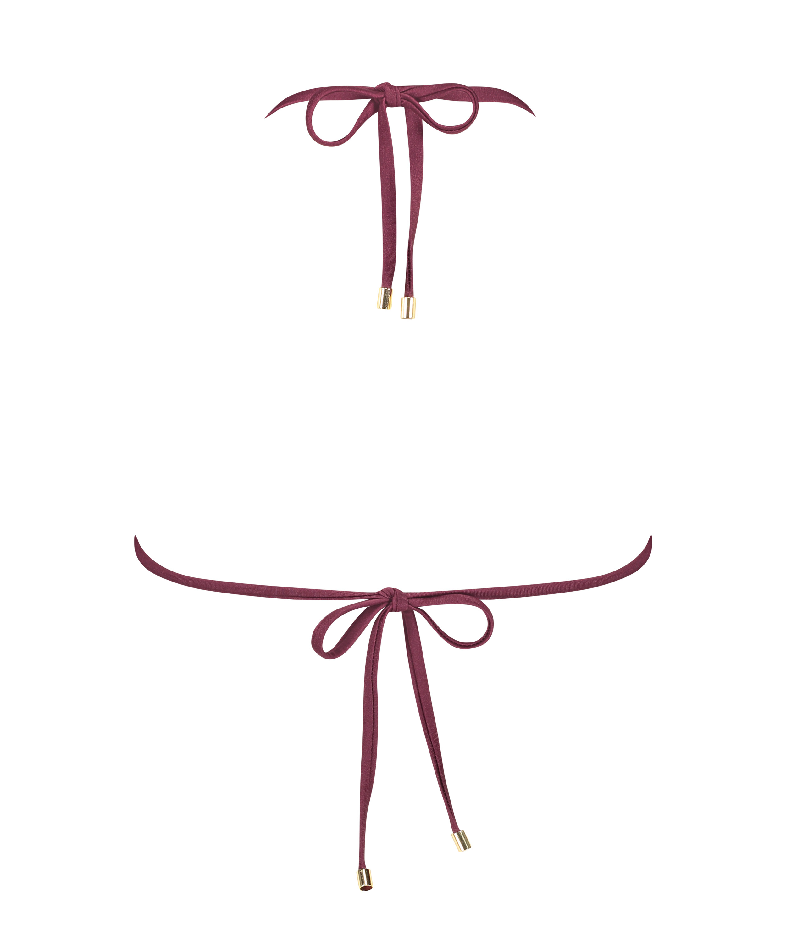 Tr&oacute;jkątna g&oacute;ra od bikini Yucatan, Czerwony, main