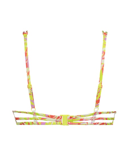 Usztywniona góra od bikini push-up Marrakesh, Zielony