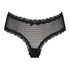 Brazyliany V-shape Mesh, Czarny