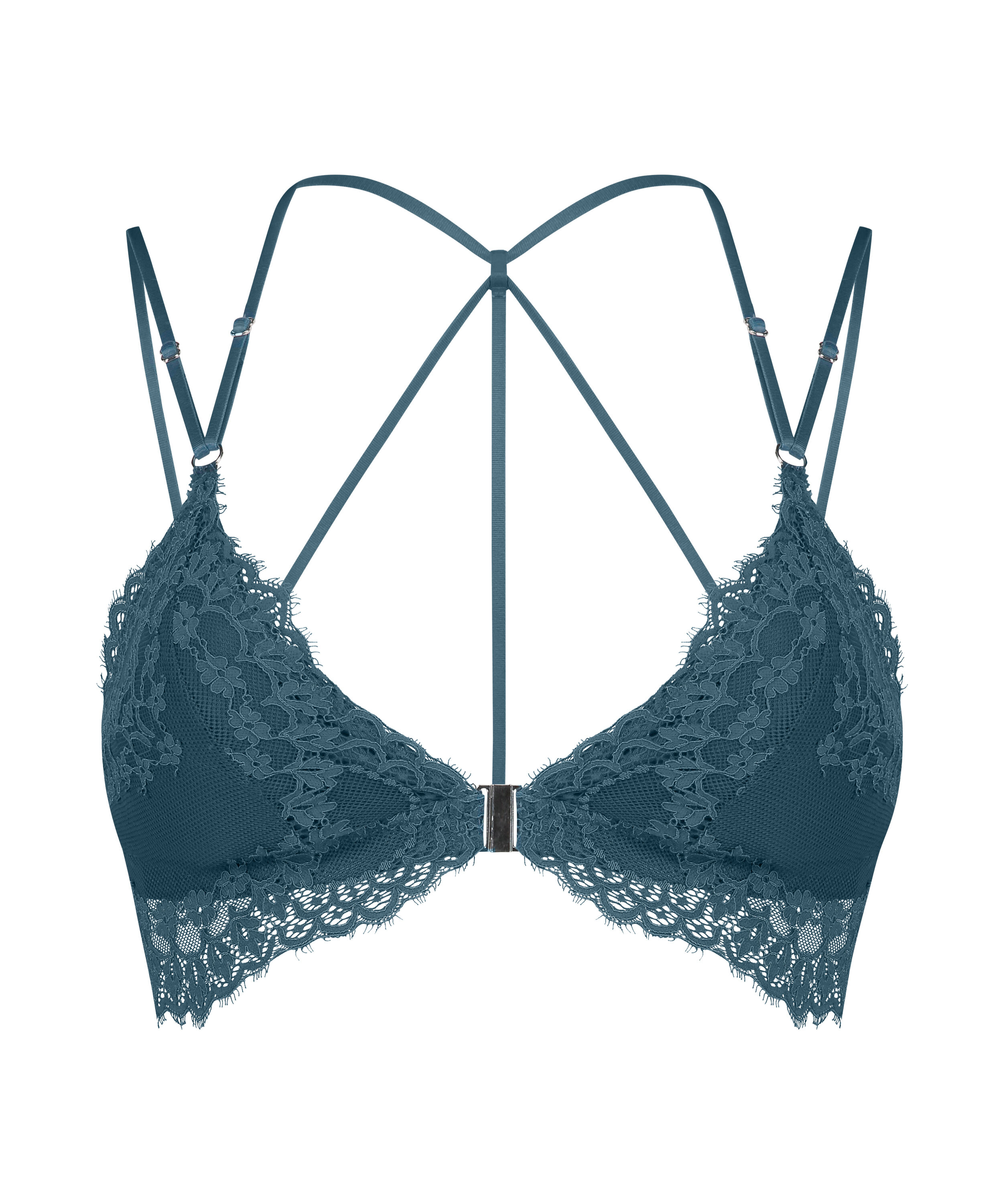 Biustonosz bralette Astrid, Niebieski