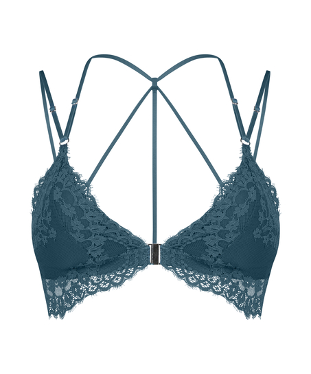 Biustonosz bralette Astrid, Niebieski