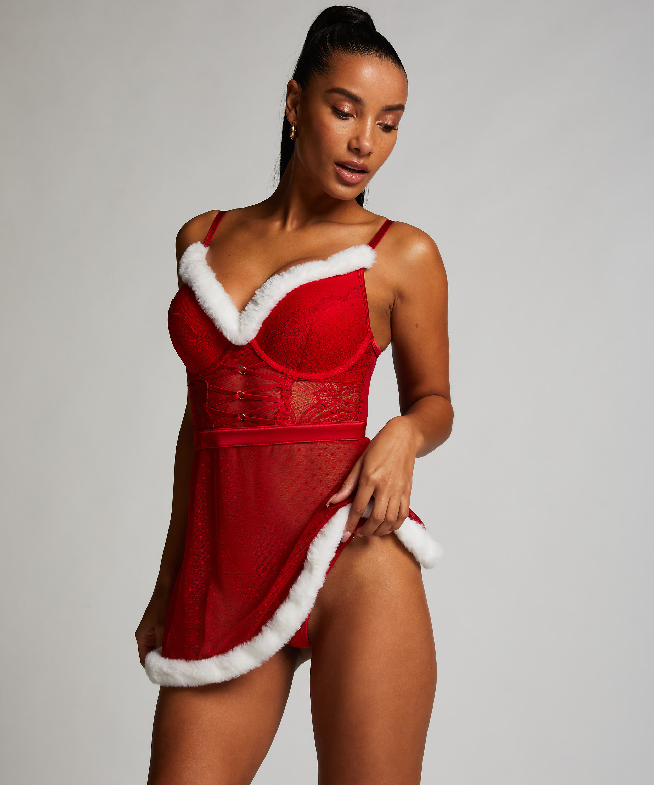 Halka Sexy Santa, Czerwony, main