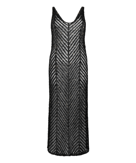 Sukienka z cekinami, Czarny