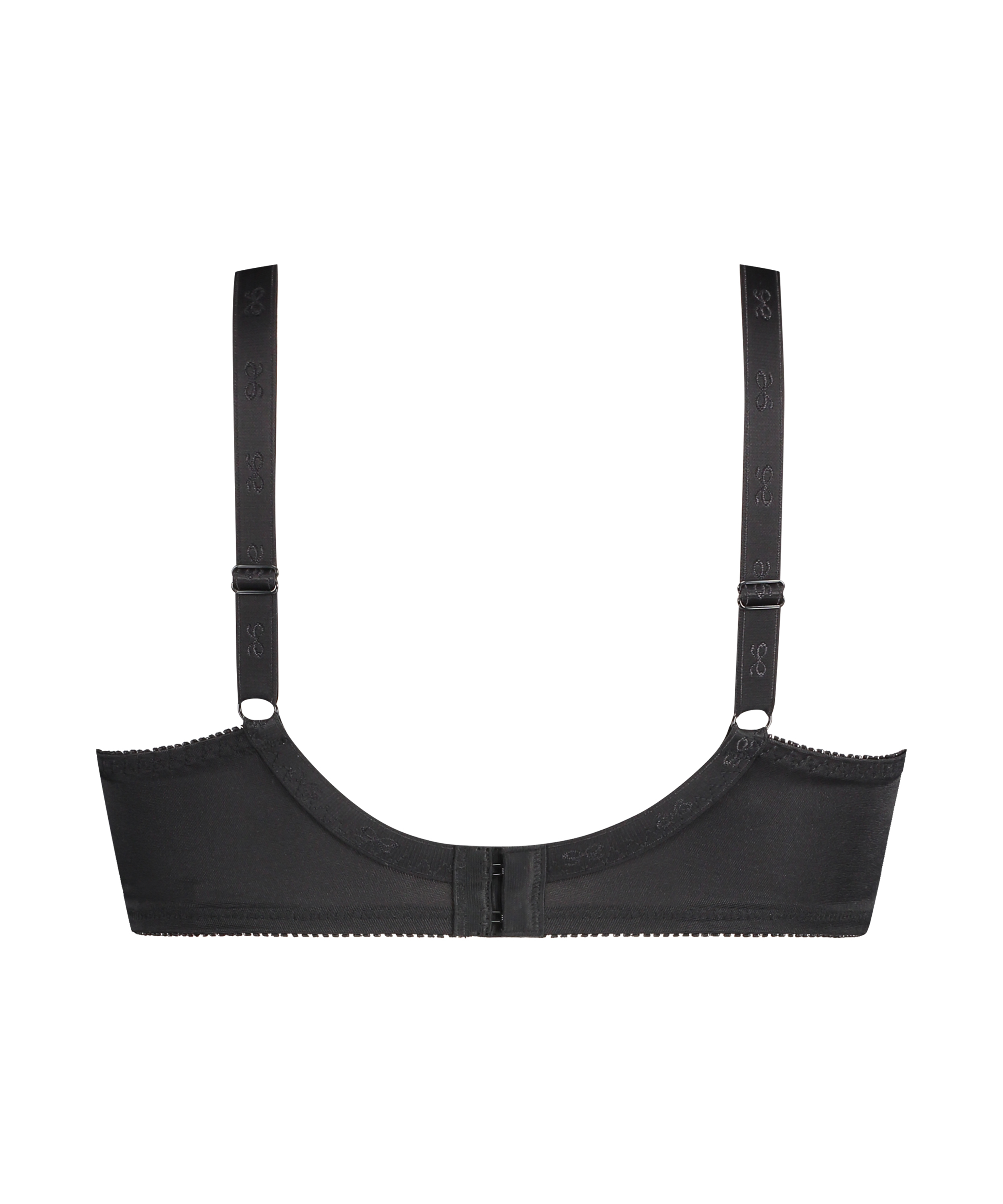 Biustonosz nieusztywniany bez fiszbin Sara, Czarny, main