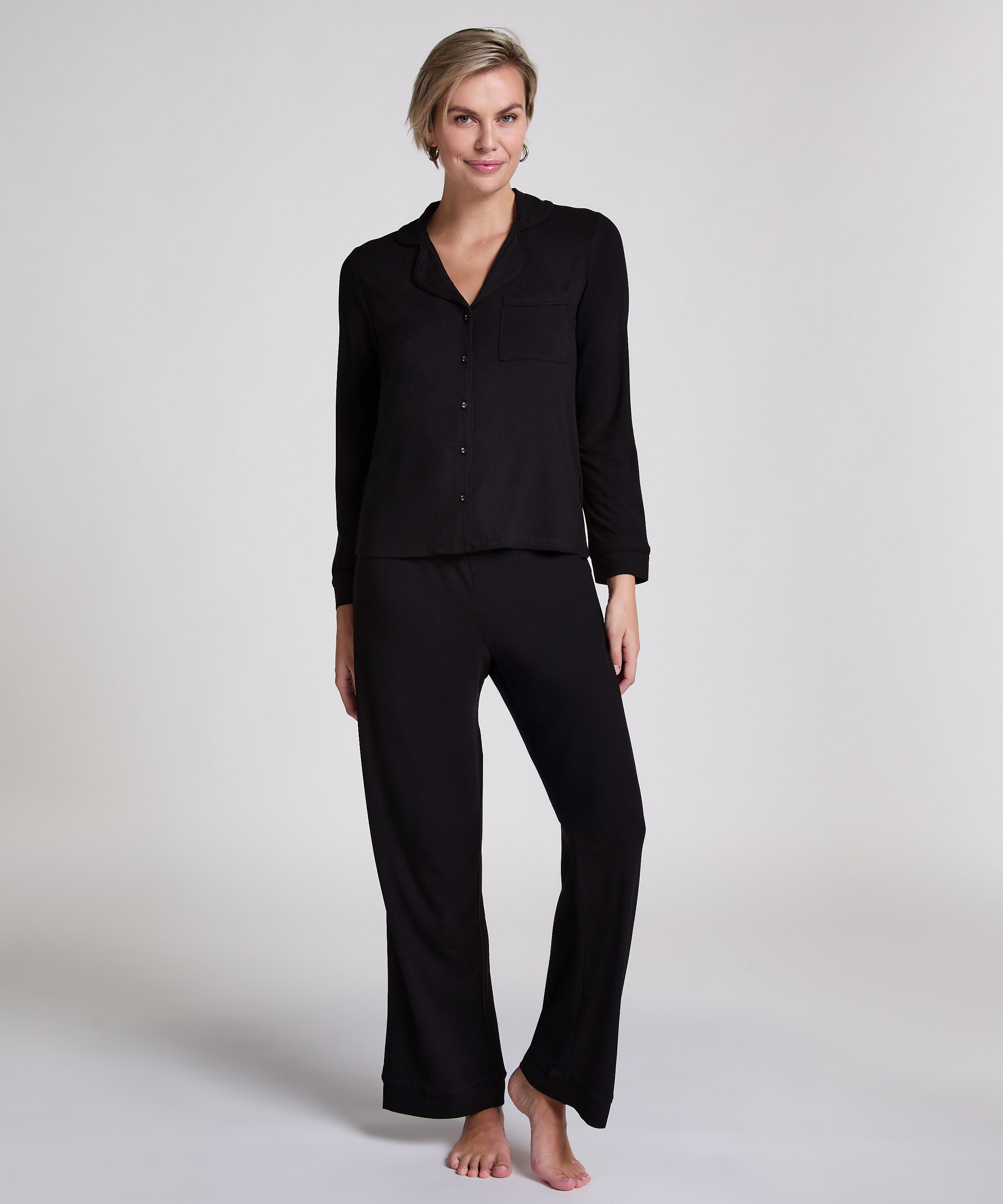 Kurtka Rib Essential, Czarny