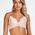 Lotte Padded Longline Underwired Bra, R&oacute;żowy