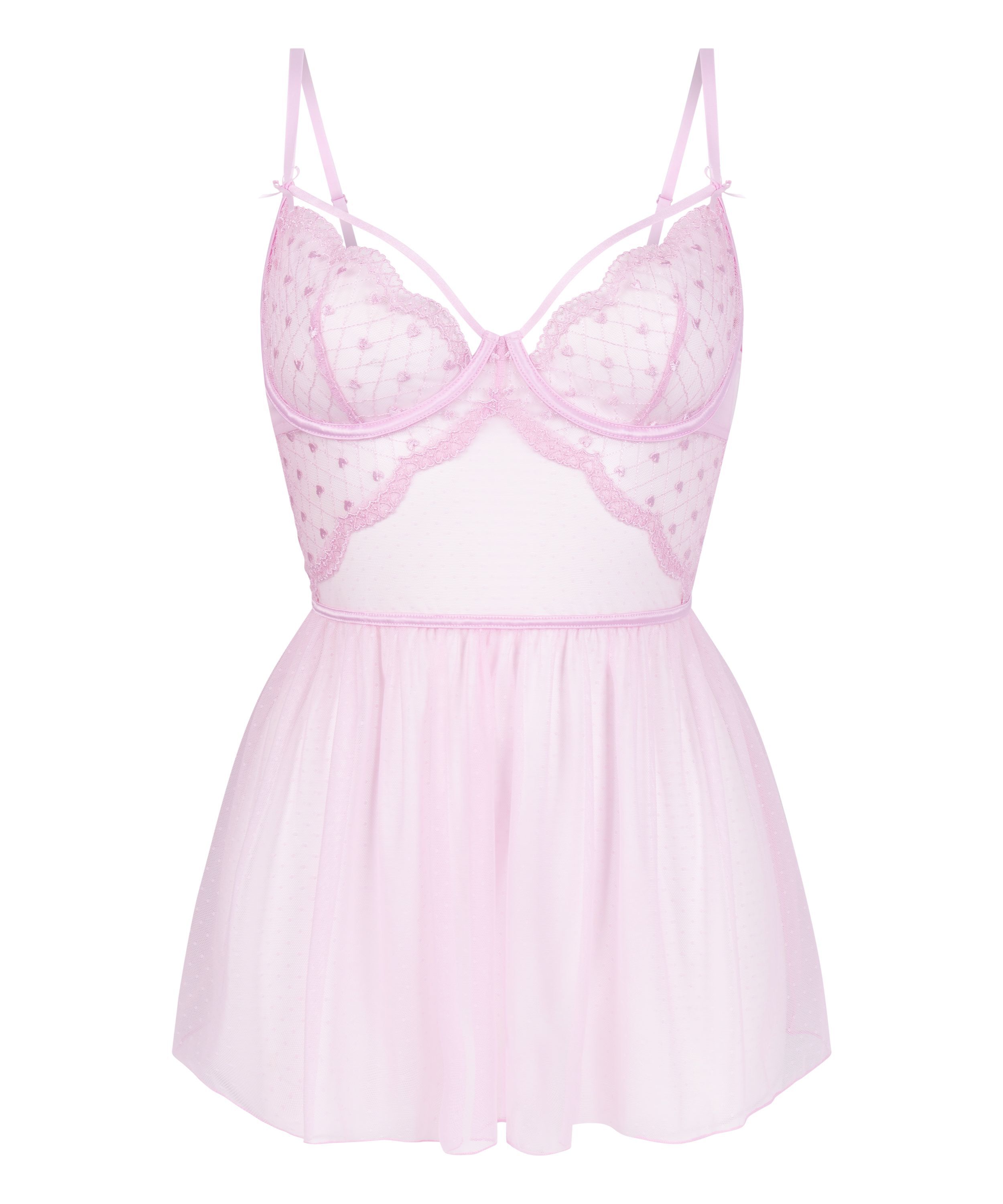 Babydoll Cordelie, R&oacute;żowy