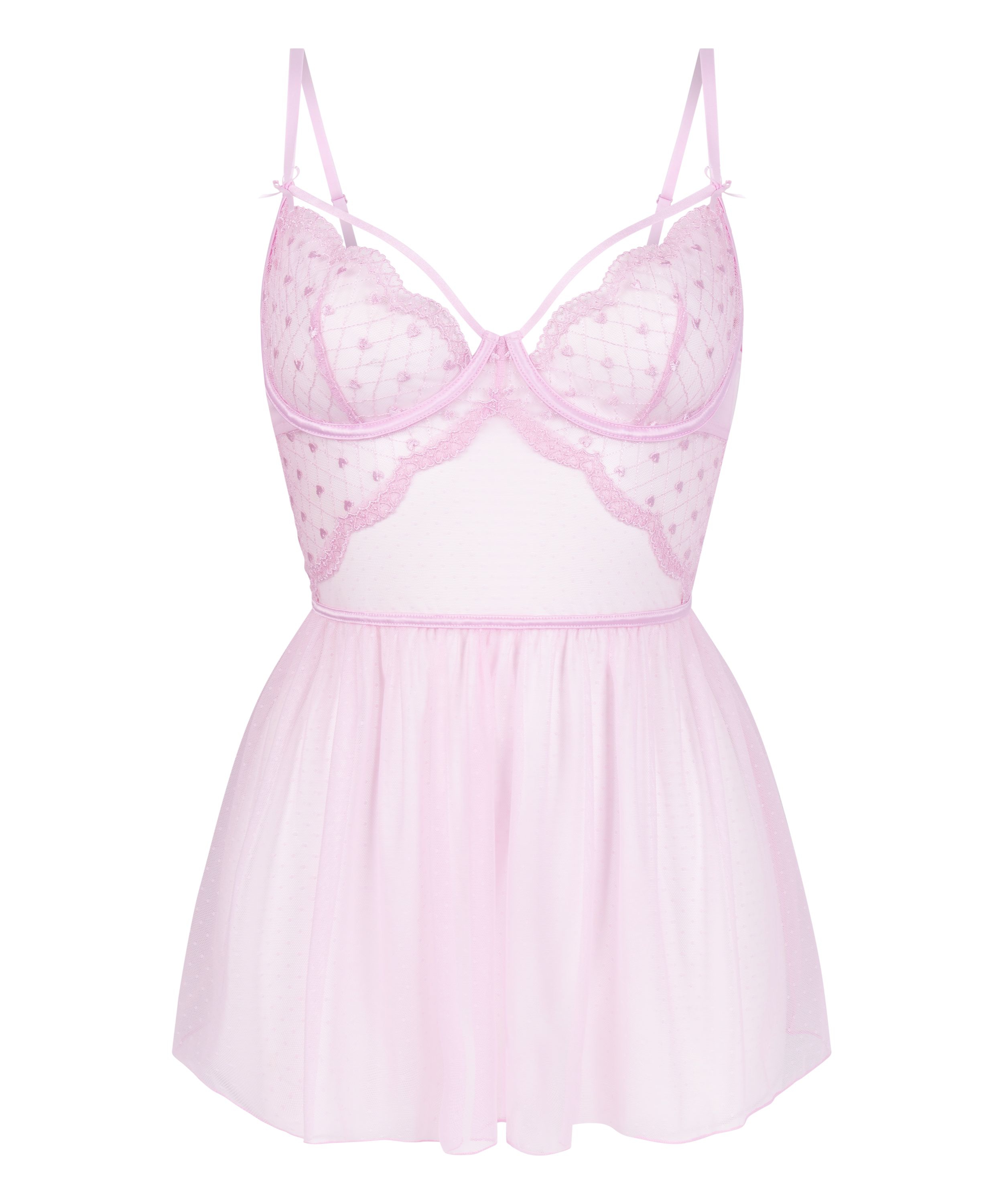 Babydoll Cordelie, R&oacute;żowy, main