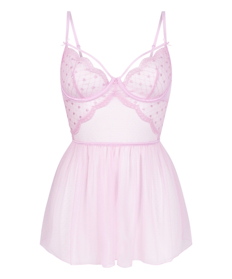 Babydoll Cordelie, R&oacute;żowy