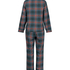 Piżama we wz&oacute;r Flannel, Zielony