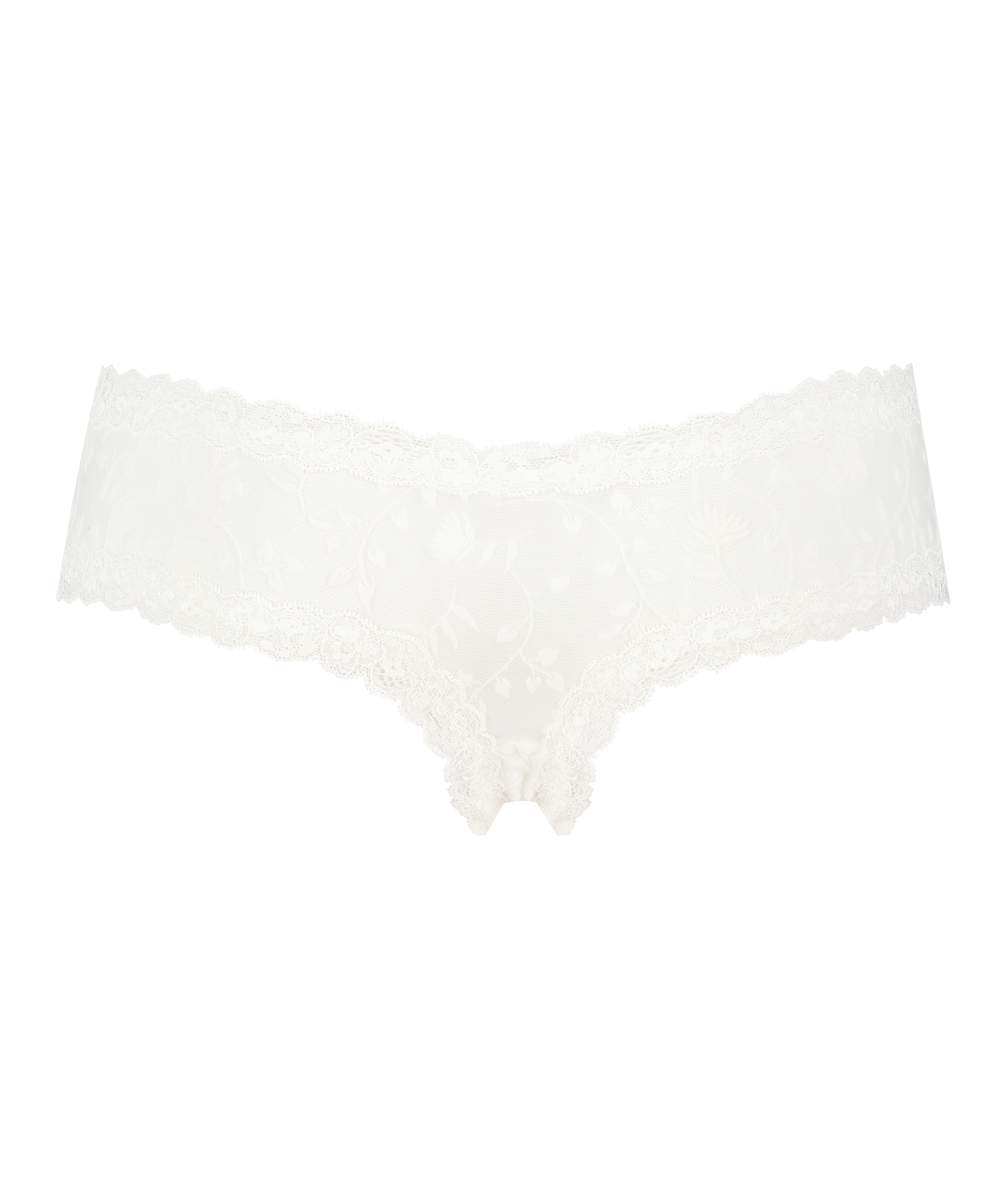 Brazyliany V-shape Mesh, Biały, main